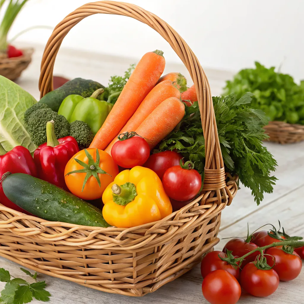 Fresh Vegetable Basket