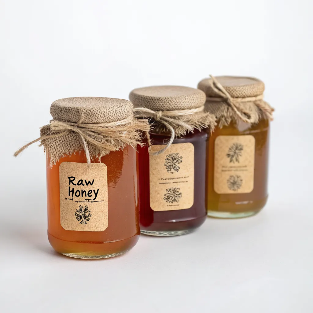 Raw Honey Jars